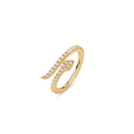 Snake ring women's light luxury original design high-end snake opening ring versatile index finger ring