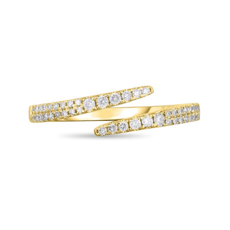 Light luxury high-end design, fashionable and versatile temperament, index finger ring, simple opening ring