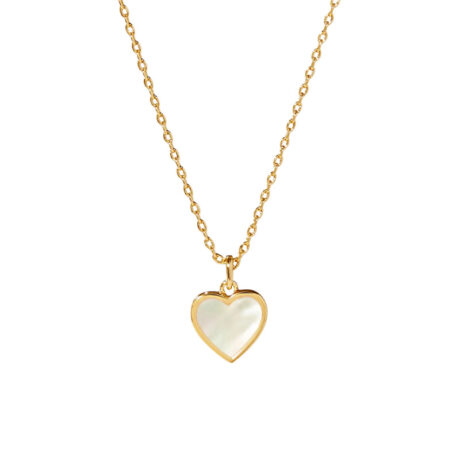 Love white mussel necklace women's light luxury fashion high-end sense