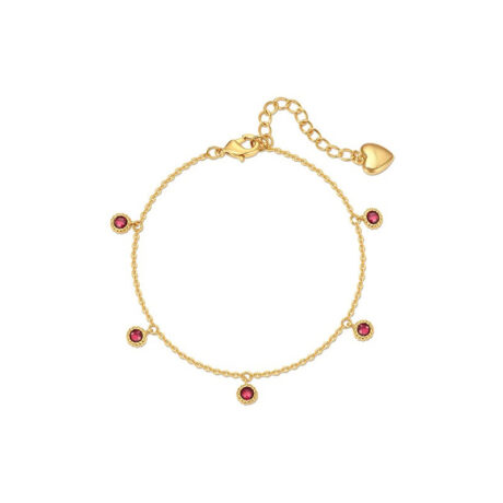 Vintage Ruby Bracelet